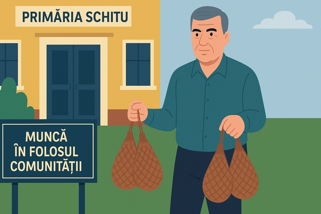 Gheorghe Ștefan va trebui să renunțe la pescuit pentru 60 de zile, perioadă în care în care va face muncă în folosul comuniății